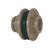 Adaptador amanco marrom c/ flange 25mm x 3/4