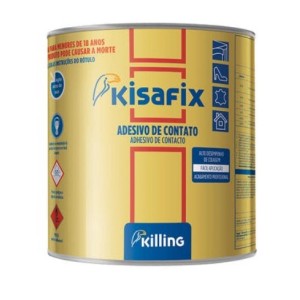 Adesivo contato extra solvente kfe l04 750g kisafix