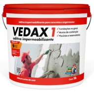 Aditivo impermeabilizante Vedax 1 Balde 18L BD