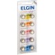 Bateria alcalina elgin lr54 cartela com 10 unidades