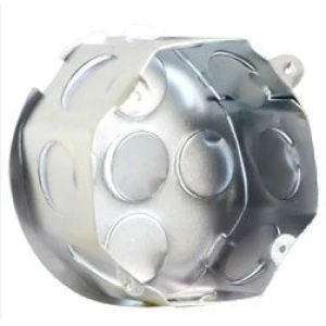 Caixa de luz galvanizado octagonal arcoir 5cm