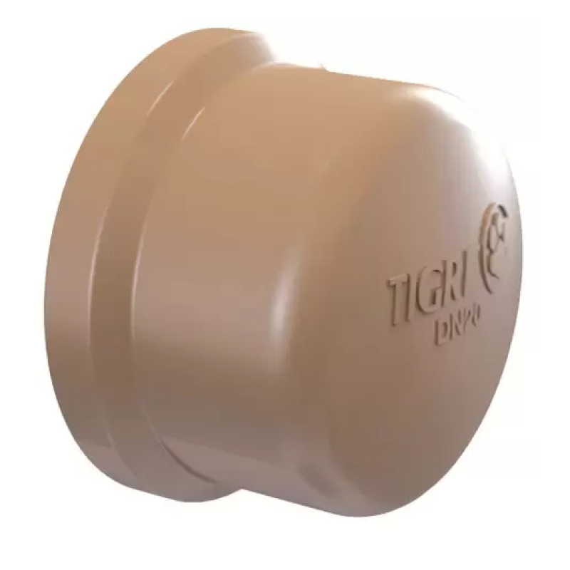 Caps tigre marrom 20mm