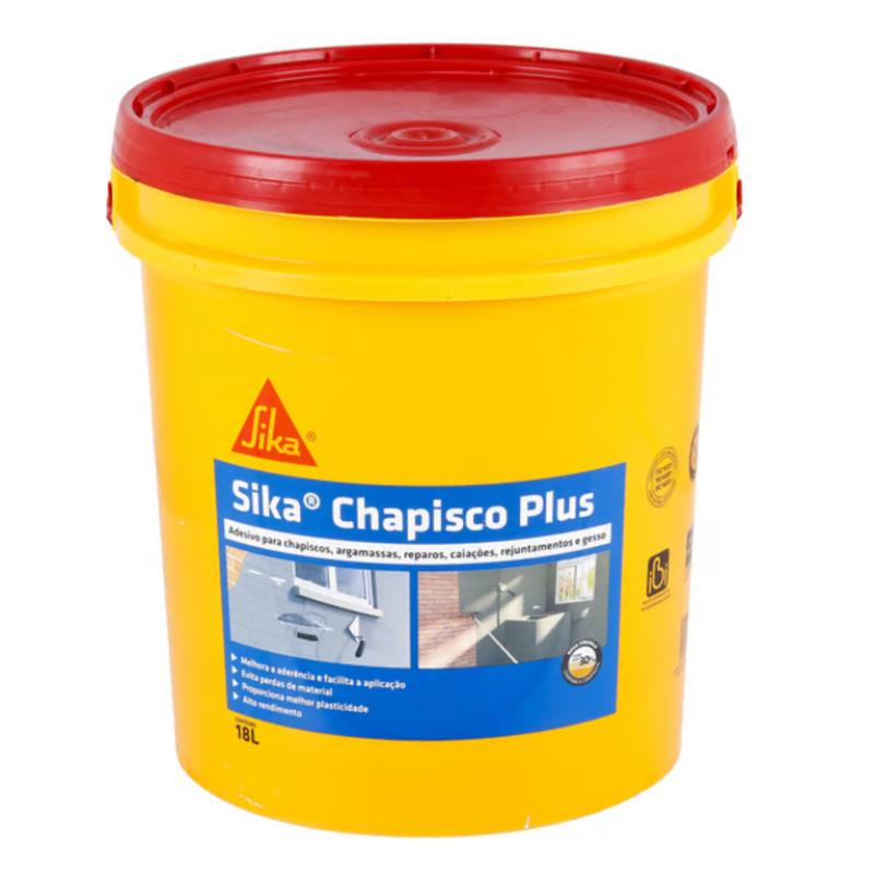 Chapisco plus balde 18l sika