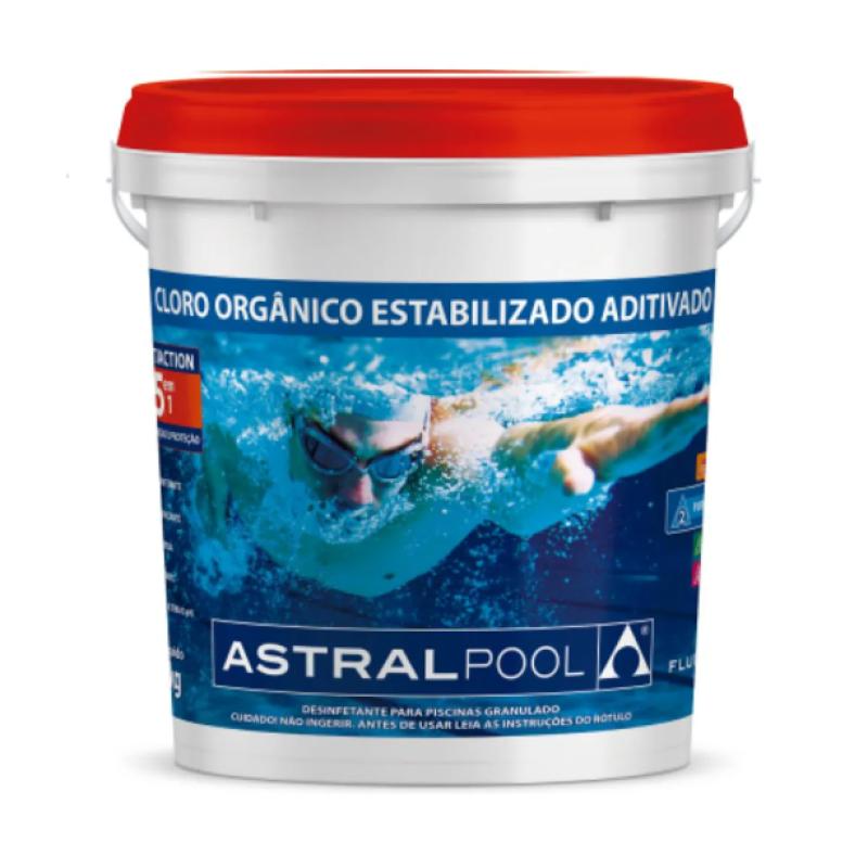 Cloro organico multiaction 5 em 1 astralpool 10kg