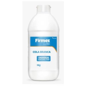 Cola branca universal frasco firmex 1kg