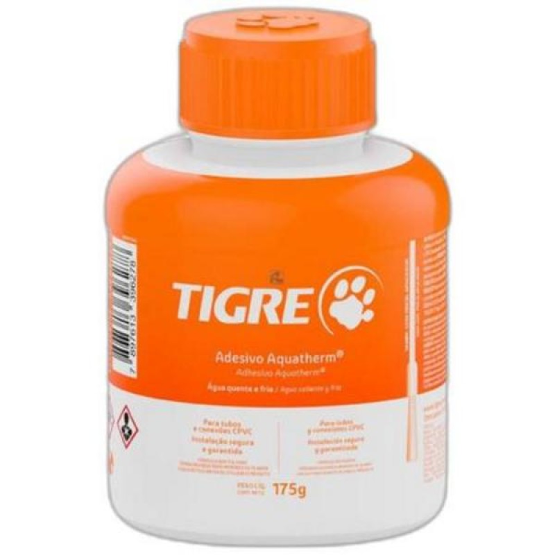 Cola cpvc tigre aquatherm 175g frasco