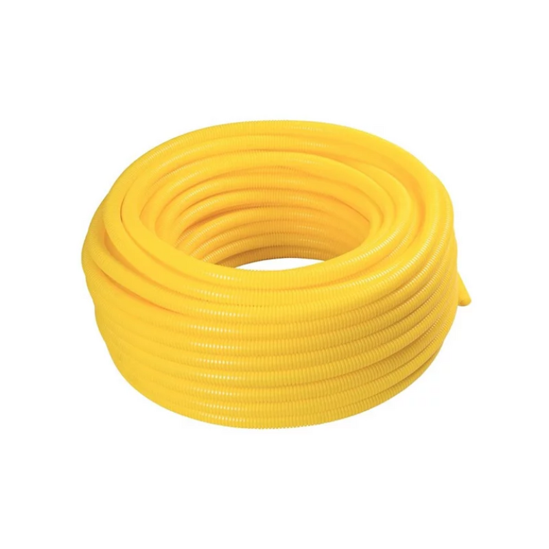 Conduite corrugado amarelo 3/4'' x 25mm 50m KBO