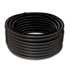 Conduite corrugado preto dinoplast 1''