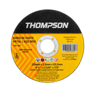 Disco de corte Thompson 4.1/2