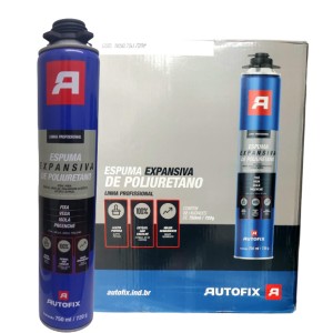 Espuma expansiva de poliuretano 750ml/720g - autofix C/12