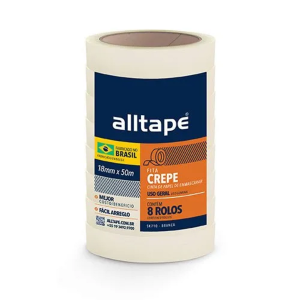 FITA CREPE ALLTAPE 18MMX50M