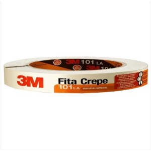 Fita crepe uso geral 3M 18mmx50m 101LA HB004572341