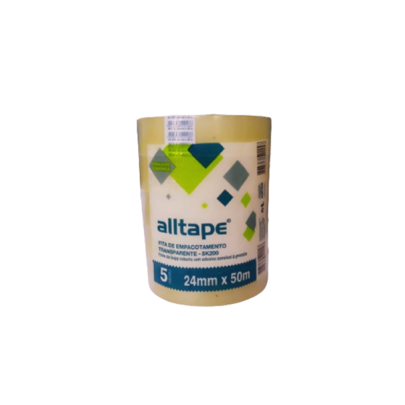 Fita empacotamento alltape 24mmx50mts