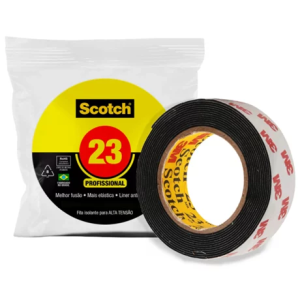 Fita isolante auto fusão/alta tensão 2m x 19mm 3m scotch