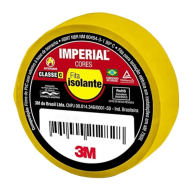 Fita isolante imperial 3M slim amarela 18mmx10m HB004297949