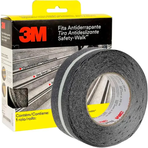 Fita seguranca antiderrapante 3M preta 50mmx20m Safety Walk Fosforescente HB004521850