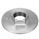 Flange sextavada galvanizado 3''