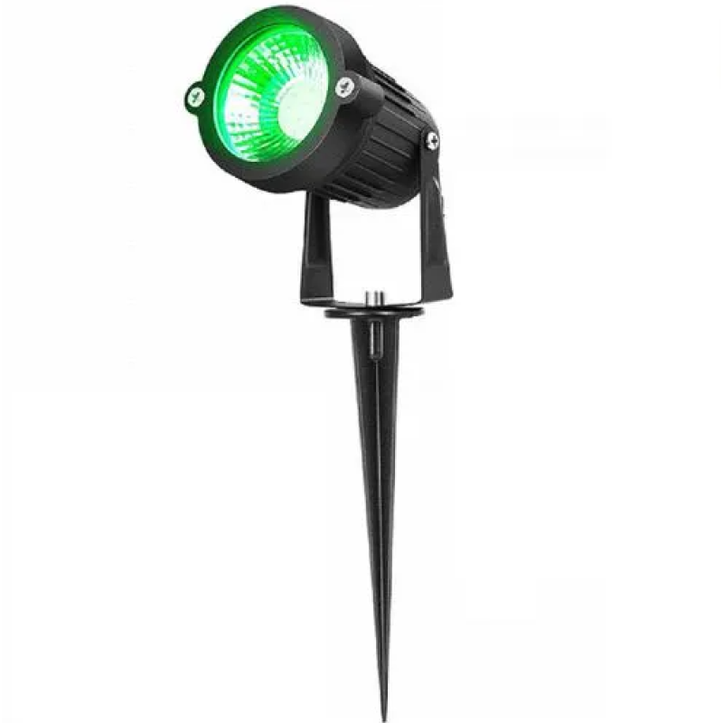 Holofote led espeto bs verde 5w