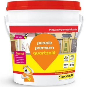 Imperm parede premium branco - gl 18kgquartzolit