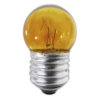 Lampada bolinha brasfort sortida ambar 7w e27 127v 8465