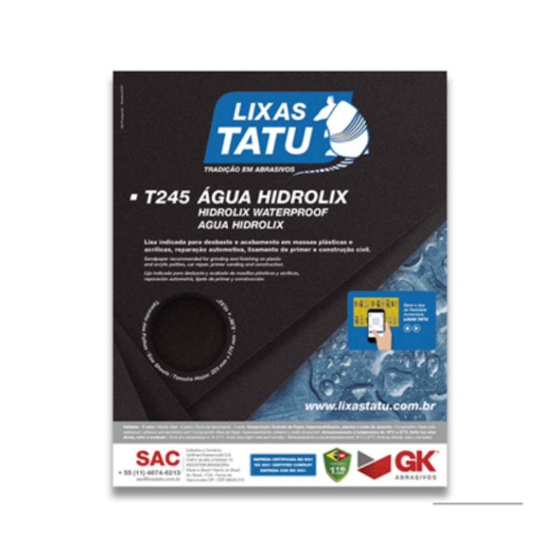 LIXA TATU DAGUA P220