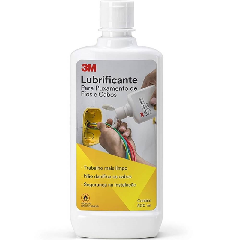 Lubrificante Para Puxamento de Cabo 3M (Base Dagua) 500ML