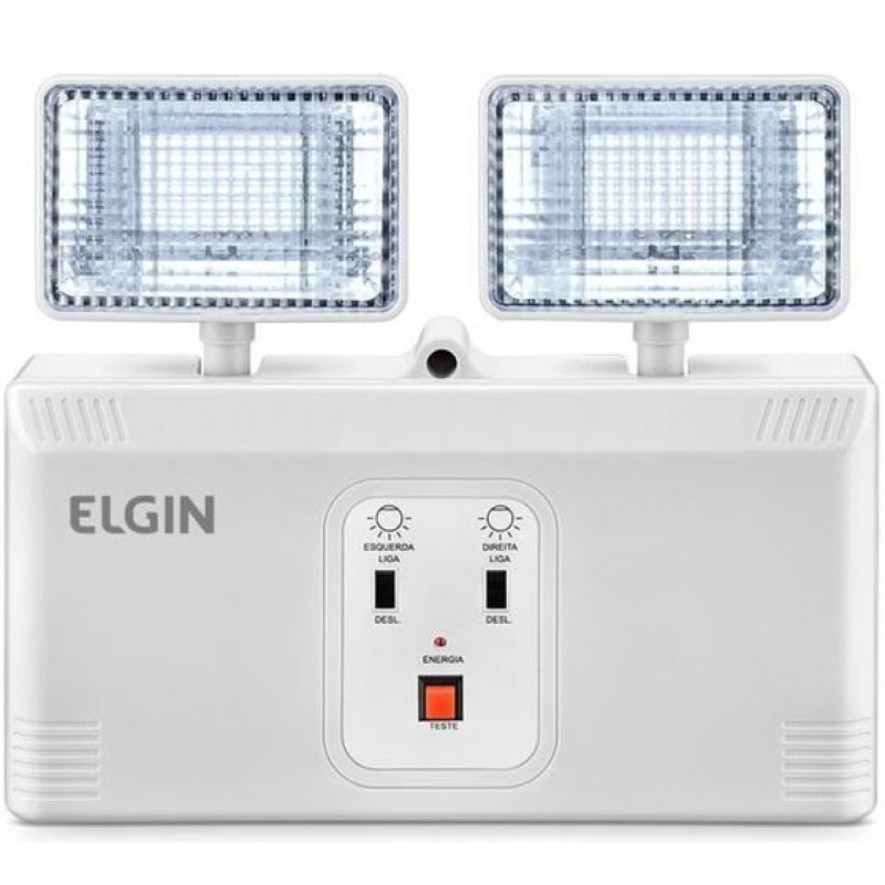 Luminária LED de Emergência elgin 2000lm st