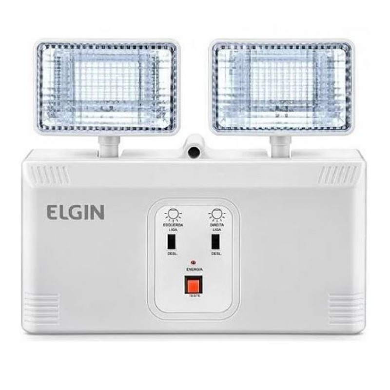 Luminária LED de Emergência elgin 2000lm st