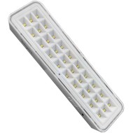 Luminária LED de Emergência elgin 30 leds 6500k