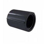 Luva Eletrod. Pvc Dutraplast (E) 1.1/2 Preto Cof