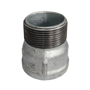 Luva galvanizado macho/femea 1-1/2