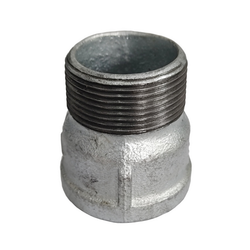 Luva galvanizado macho/femea 1-1/4