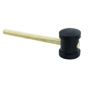 Martelo de borracha Thompson preto 60mm 418