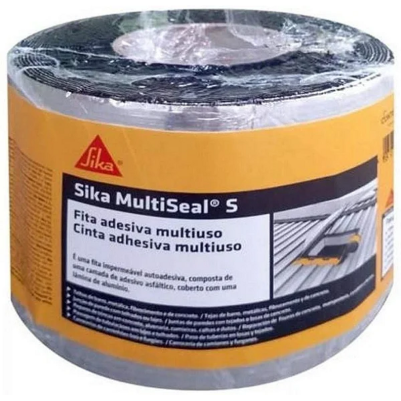 Multiseal s alu.10m/100mm sika 501546