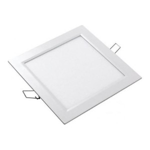 Painel led bee quadrado embutir 18w 6500k