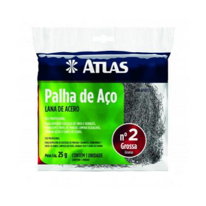 Palha de aço atlas nº 2