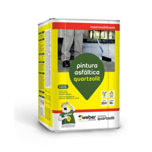 Pintura asfaltica acqua - bd 18l quartzolit