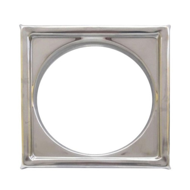 Porta Grelha Inox Clarinox Quadrada 10CM Cof.