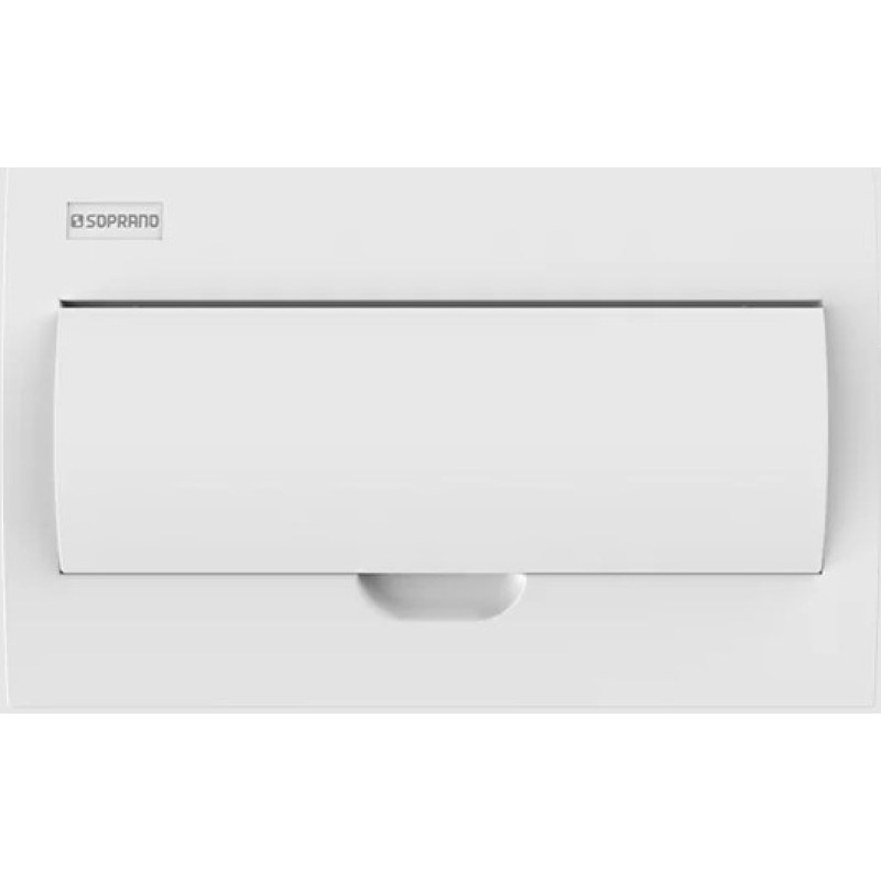 Quadro de distribuição Soprano embutir 12 polos IEC-PB