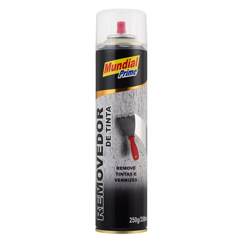 Removedor de tinta spray 350 ml 250g MUNDIAL PRIME PACOTE C/ 06