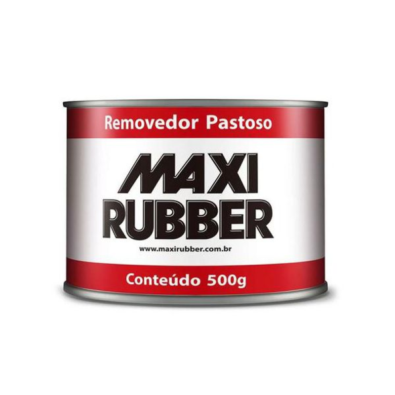 Removedor pastoso 500g maxi rubber