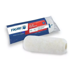 Rolo tigre la carneiro Natural 23cm s/c 1316 -230 *