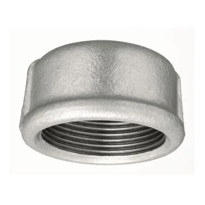 Tampão galvanizado (cap) 1/4