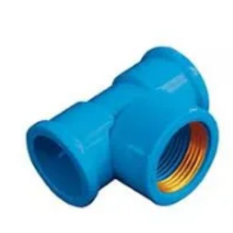 Tee amanco azul lr 20mm x 1/2