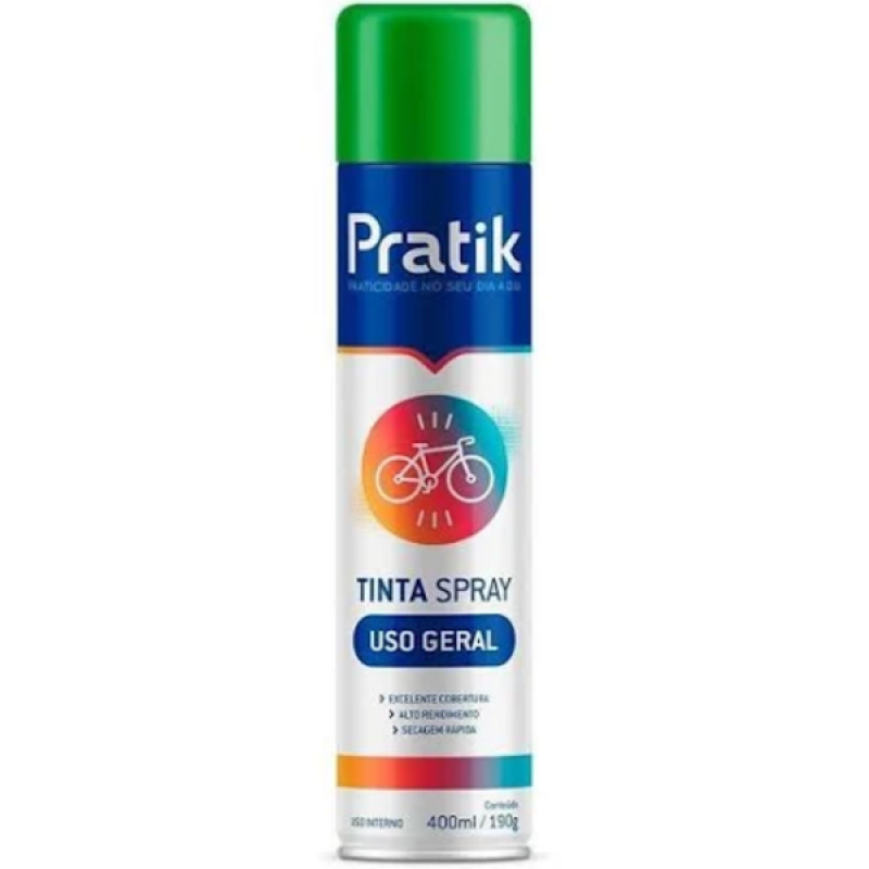 Tinta spray 400ml pratik ug prime verde claro