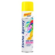 Tinta spray amarelo 350ml mundial prime toolcolor