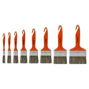 Trincha TIGRE media 695-3/4 cerda gris PACOTE C/12