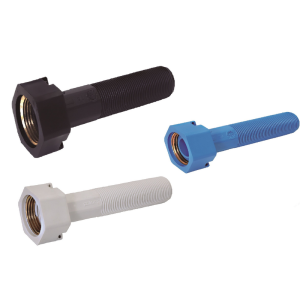 TUBETE HIDR CT PVC PT 3/4POL PN10 COM PORCA E ANEL VEDAÇÃO
