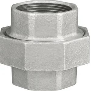 União assento plano galvanizado 2''