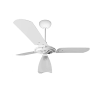 Ventilador VENTEX teto yris 127v branco/ br tulipa aberta (102)jrf0000006f